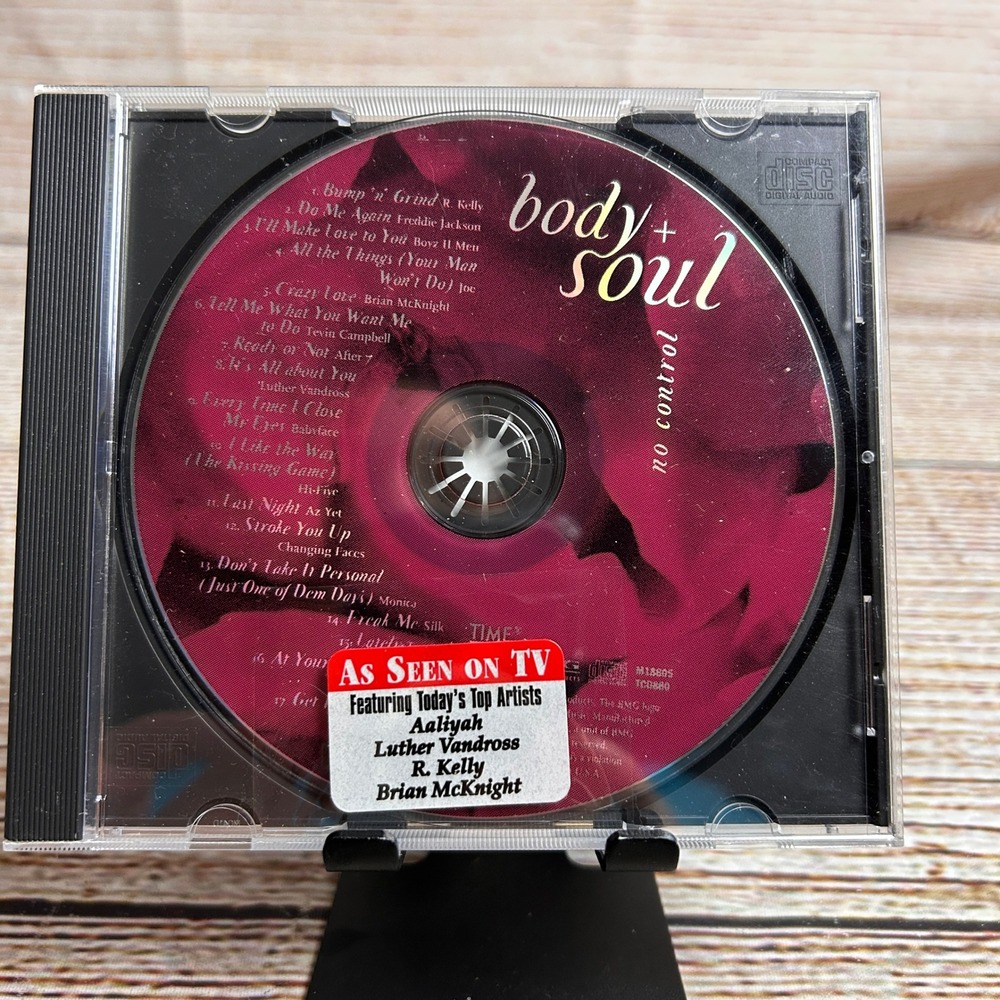 Time Life Body + Soul No Control CD Sensual Soul Collection 2001 R&B Aaliyah - Picture 4 of 4